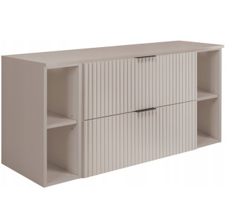 FLOW kašmír K120R80RDK závesná skrinka pod umývadlo 120 cm