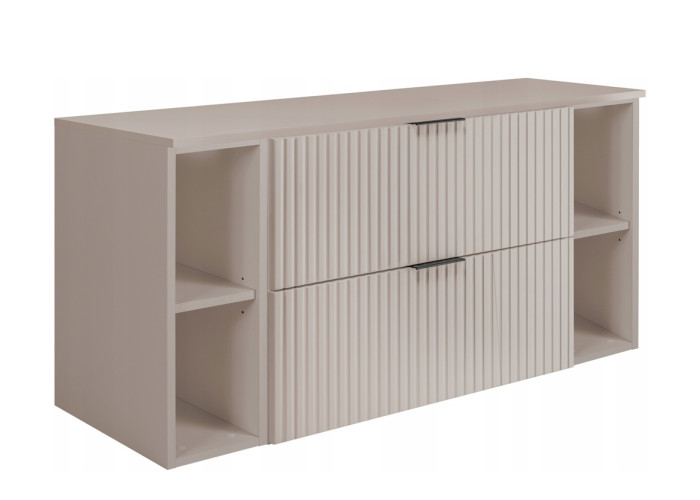 FLOW kašmír K120R80RDK závesná skrinka pod umývadlo 120 cm FLOW kašmír K120R80RDK závesná skrinka pod umývadlo 120 cm