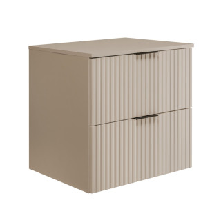 FLOW kašmír K60DK závesná skrinka pod umývadlo 60 cm