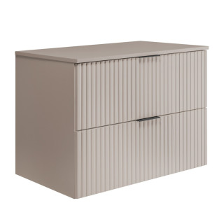 FLOW kašmír K80DK závesná skrinka pod umývadlo 80 cm