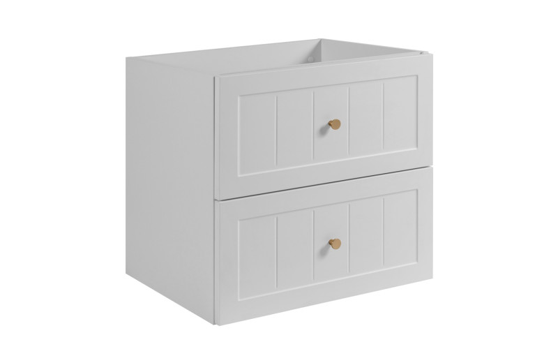 GUSTO biely W60 závesná skrinka pod umývadlo 60 cm GUSTO biely W60 závesná skrinka pod umývadlo 60 cm