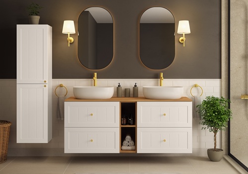 Kúpeľňový nábytok GUSTO biely