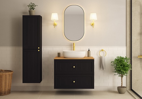Kúpeľňový nábytok GUSTO čierny