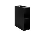 GUSTO čierny B180DB závesná skrinka pod umývadlo 180 cm GUSTO čierny B180DB závesná skrinka pod umývadlo 180 cm