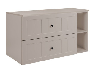 GUSTO kašmír K100DK závesná skrinka pod umývadlo 100 cm