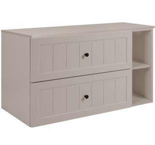 GUSTO kašmír K100DK závesná skrinka pod umývadlo 100 cm