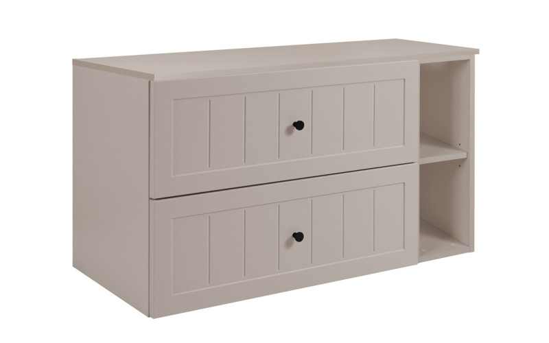 GUSTO kašmír K100DK závesná skrinka pod umývadlo 100 cm