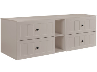 GUSTO kašmír K180DK závesná skrinka pod umývadlo 180 cm