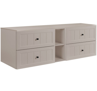 GUSTO kašmír K180DK závesná skrinka pod umývadlo 180 cm