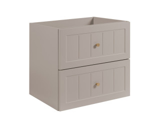 GUSTO kašmír K60 závesná skrinka pod umývadlo 60 cm