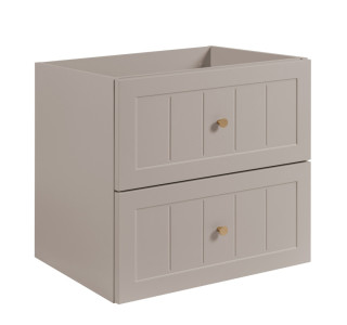 GUSTO kašmír K60 závesná skrinka pod umývadlo 60 cm