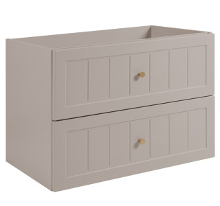 GUSTO kašmír K80 závesná skrinka pod umývadlo 80 cm