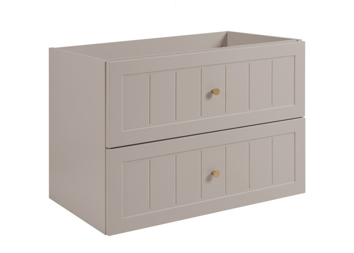 GUSTO kašmír K80 závesná skrinka pod umývadlo 80 cm