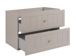 GUSTO kašmír K80 závesná skrinka pod umývadlo 80 cm
