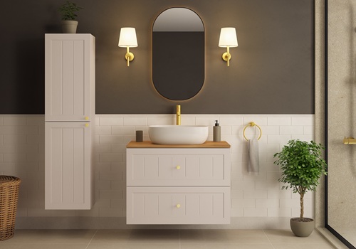 Kúpeľňový nábytok GUSTO kašmír