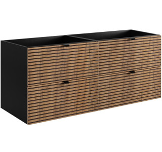 LOFT dub craft zlatý C120 závesná skrinka pod umývadlo 120 cm