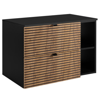 LOFT dub craft zlatý C80+DB závesná skrinka pod umývadlo 80 cm