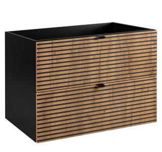 LOFT dub craft zlatý C80 závesná skrinka pod umývadlo 80 cm