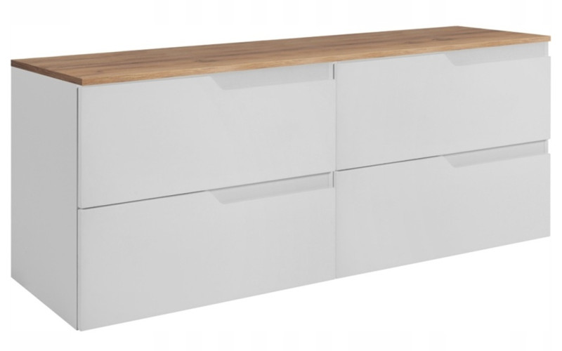 MODERN biely W120DC závesná skrinka pod umývadlo 120 cm MODERN biely W120DC závesná skrinka pod umývadlo 120 cm