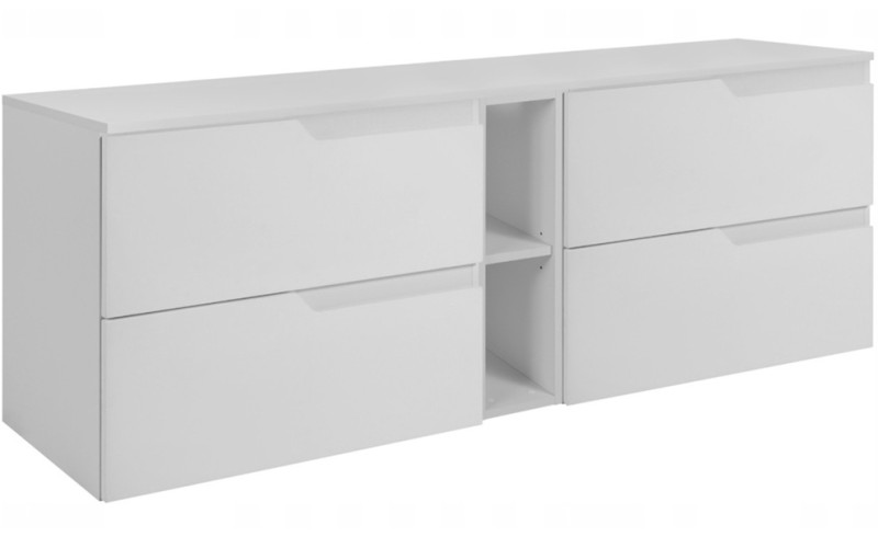 MODERN biely W140DW závesná skrinka pod umývadlo 140 cm MODERN biely W140DW závesná skrinka pod umývadlo 140 cm