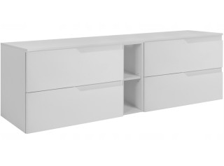 MODERN biely W180DW závesná skrinka pod umývadlo 180 cm