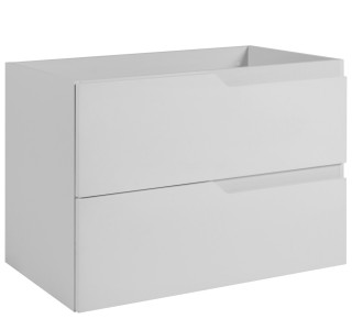 MODERN biely W80 závesná skrinka pod umývadlo 80 cm