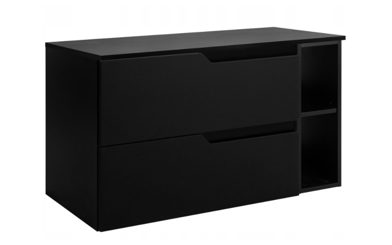 MODERN čierny B100DB závesná skrinka pod umývadlo 100 cm MODERN čierny B100DB závesná skrinka pod umývadlo 100 cm