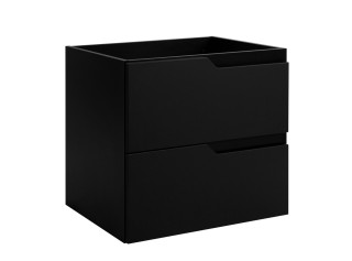 MODERN čierny B60 závesná skrinka pod umývadlo 60 cm