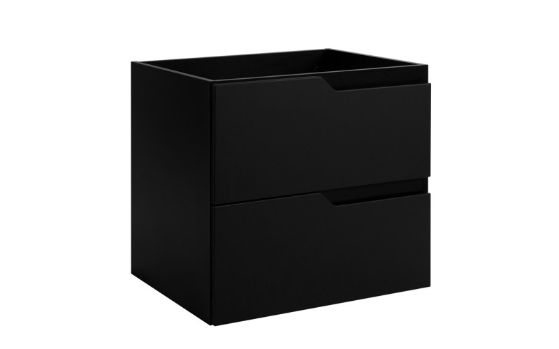 MODERN čierny B60 závesná skrinka pod umývadlo 60 cm MODERN čierny B60 závesná skrinka pod umývadlo 60 cm