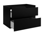 MODERN čierny B160DB závesná skrinka pod umývadlo 160 cm MODERN čierny B160DB závesná skrinka pod umývadlo 160 cm