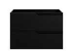 MODERN čierny B80 závesná skrinka pod umývadlo 80 cm MODERN čierny B80 závesná skrinka pod umývadlo 80 cm