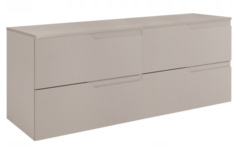 MODERN kašmír K120DK závesná skrinka pod umývadlo 120 cm MODERN kašmír K120DK závesná skrinka pod umývadlo 120 cm