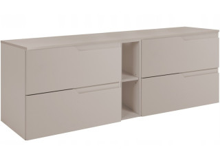 MODERN kašmír K140DK závesná skrinka pod umývadlo 140 cm