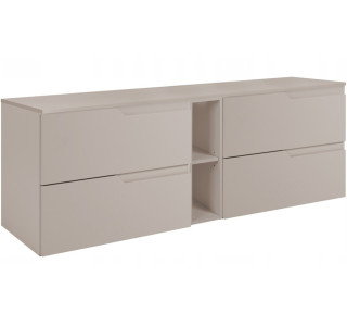 MODERN kašmír K140DK závesná skrinka pod umývadlo 140 cm