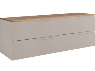 MODERN kašmír K160DC závesná skrinka pod umývadlo 160 cm