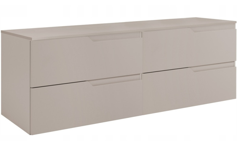 MODERN kašmír K160DK závesná skrinka pod umývadlo 160 cm MODERN kašmír K160DK závesná skrinka pod umývadlo 160 cm