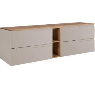 MODERN kašmír K180DC závesná skrinka pod umývadlo 180 cm