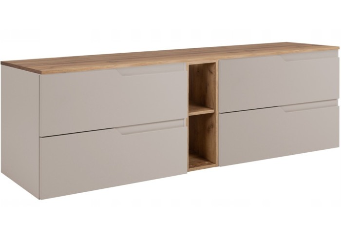 MODERN kašmír K180DC závesná skrinka pod umývadlo 180 cm