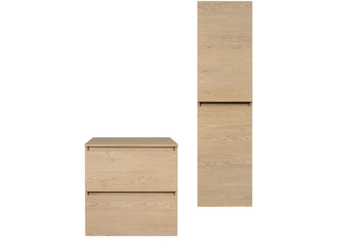 SIMPLE dub svetlý Z01, kúpeľňová zostava