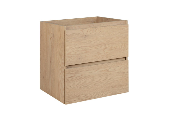 SIMPLE dub svetlý D60 závesná skrinka pod umývadlo 60 cm