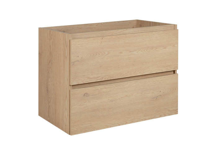 SIMPLE dub svetlý D80 závesná skrinka pod umývadlo 80 cm