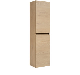 SIMPLE dub svetlý D35 vysoká skrinka do kúpelne