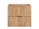 SLIM dub craft zlatý C60 závesná skrinka pod umývadlo 60 cm