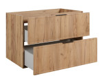 SLIM dub craft zlatý C100DB závesná skrinka pod umývadlo 100 cm