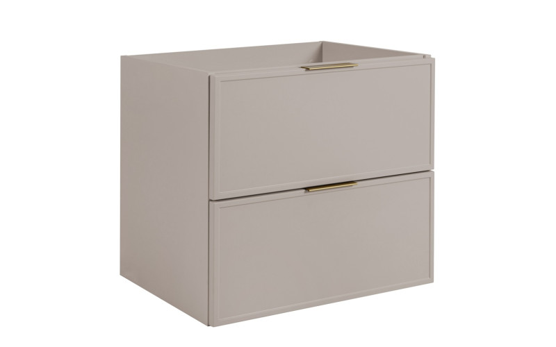 SLIM kašmír K60 závesná skrinka pod umývadlo 60 cm