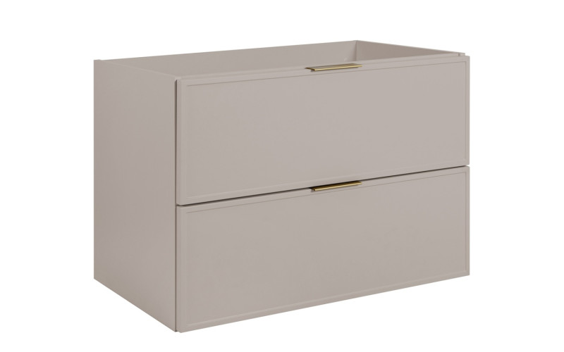 SLIM kašmír K80 závesná skrinka pod umývadlo 80 cm