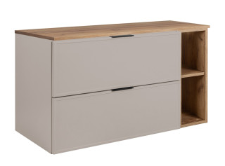 SLIM kašmír K100DC závesná skrinka pod umývadlo 100 cm