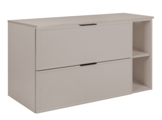 SLIM kašmír K100DK závesná skrinka pod umývadlo 100 cm