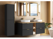 Kúpeľňový nábytok SLIM tmavosivá