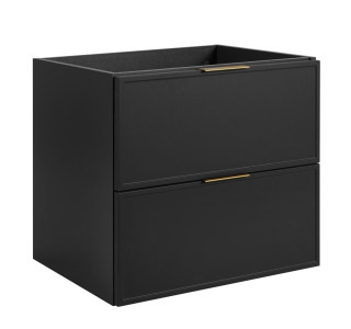 SLIM tmavosivá G60 závesná skrinka pod umývadlo 60 cm